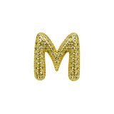 Retro Trend 26 English Micro Inlaid Zirconium Letter Bracelet