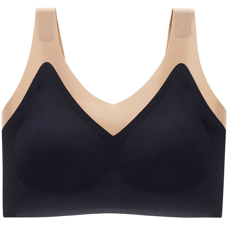 Unwired Push Up Ladies Sports Tank Top Glossy Bra