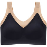 Unwired Push Up Ladies Sports Tank Top Glossy Bra