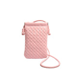Advanced Sense Vintage Weave Cell Phone Crossbody Bag
