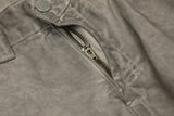 Three-dimensional Cut Washed Dirty Mud Baggy Wide-leg Jeans