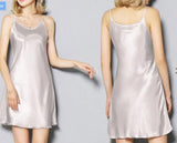 Women Sleepwear Nightgown Satin Silk Robes Sleep Dress Skirt