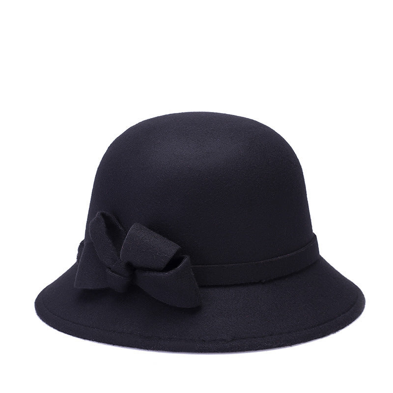 New fashion Korean sunscreen sun shading hat in autumn and winter imitation wool hat leisure outdoor hair basin cap