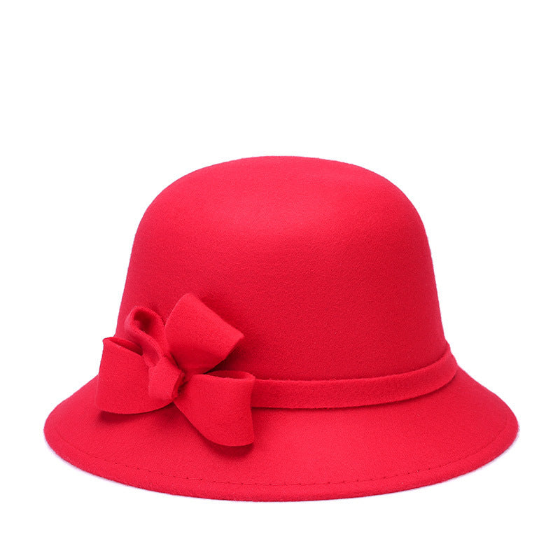 New fashion Korean sunscreen sun shading hat in autumn and winter imitation wool hat leisure outdoor hair basin cap