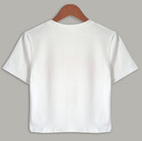 Yes Daddy Tee Printed short slim round neck short-sleeved T-shirt