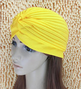 Indian headscarf, hood, earmuff, yoga pullover, multi color pleated hat