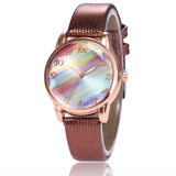 Trendy And Fashionable Rainbow Face Women's Watch