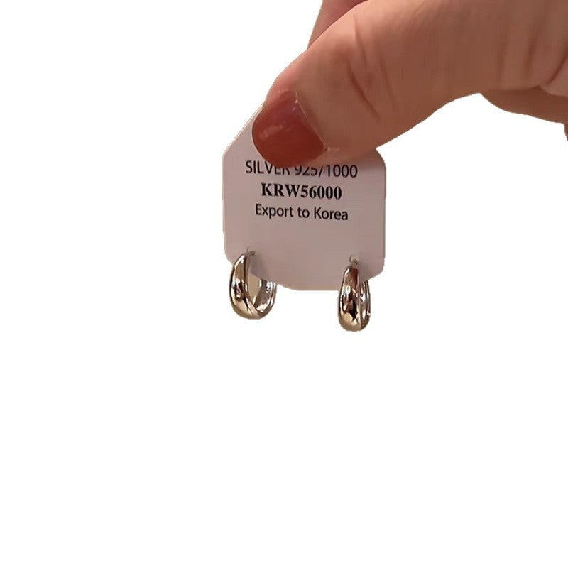 Retro Elegant Geometric High-grade Earrings