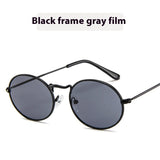 Sun Protection Trend Retro Oval Sun Glasses
