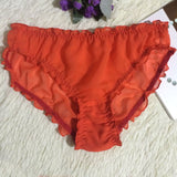 Panties Sexy Translucent Silk Ladies Triangle