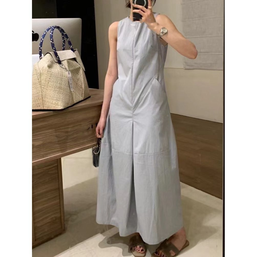 Elegance Sleeveless Vest Waist-controlled Slim Fit Slimming Dress