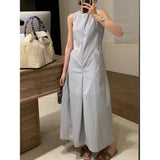 Elegance Sleeveless Vest Waist-controlled Slim Fit Slimming Dress