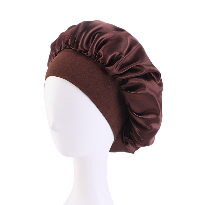 Hairband With Wide Edge Round Cap Tam-o'-shanter Beauty Salon