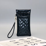 Double Layer Sun Glasses Leather Waterproof Buggy Bag