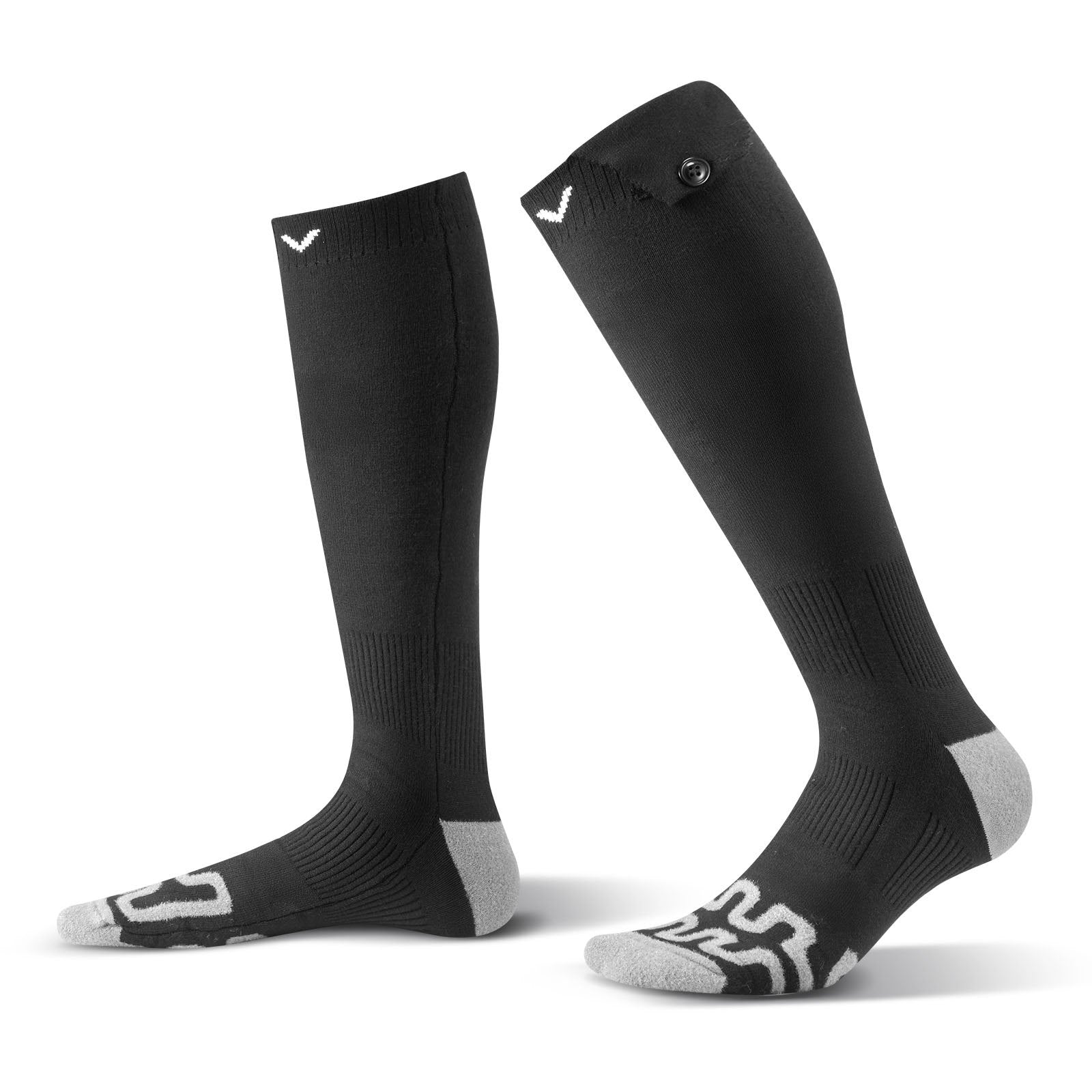 Heated Socks, 5000mAh Battery Powered, Rechargeable Heating Socks With 4 Heating Levels, Electric Heated Sock For Men Women, Foot Warmer For Hunting Riding Camping Hiking Skiing, Outdoor Work