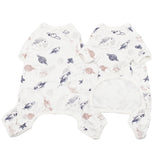 Autumn And Winter Pet Cotton Pajamas Cute Dog Clothes