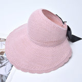 Outdoor bow hat with big bow