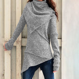 Long sleeve sweater coat