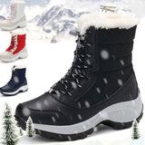 Snow Boots Plush Warm Ankle Boots For Women Winter Shoes