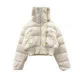 Women's Cotton-padded Jacket Winter Short Loose Thick