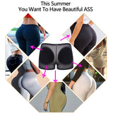 Mesh hollow buttocks control ladies panties