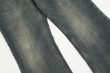 Vintage Washed Skinny Jeans For Men