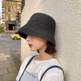Women's Summer Thin Beach Sun-proof Straw Hat