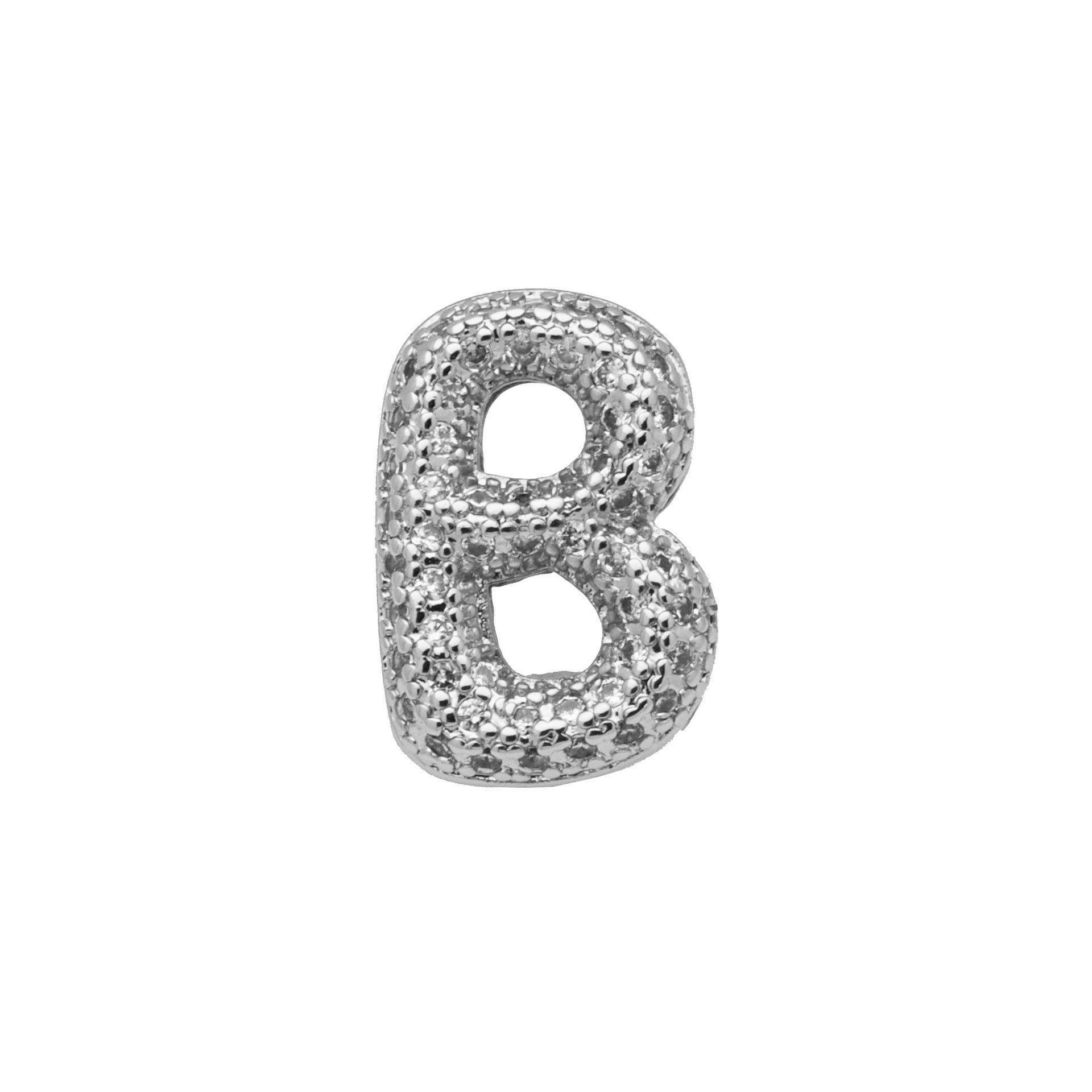 Retro Trend 26 English Micro Inlaid Zirconium Letter Bracelet