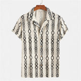 Men's 3D Printed All-matching Retro Fashion Shirt