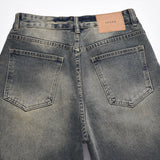 American Retro Washed Jeans For Men