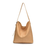 Leisure Shoulder Tote Bag Textured Large Capacity Bag