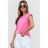 European And American Commuters' Versatile Solid Color Pullover Top