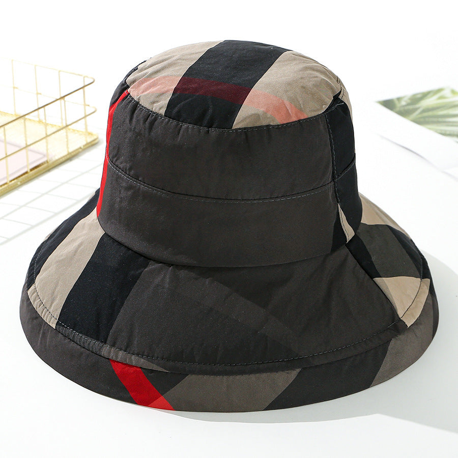 Large Eaves Sun Shade Simple And Fashionable Foldable Fisherman Hat