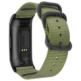 Simple All-match Nylon Three-ring Buckle Strap