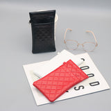 Double Layer Sun Glasses Leather Waterproof Buggy Bag