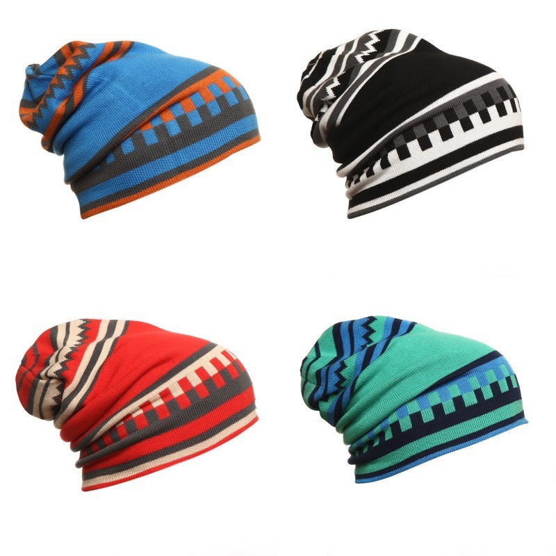 Ski hat knitted hip hop Korean tide pile hat