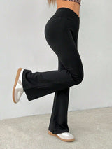 Polyester Women's Pants Are Fashionable And Versatile