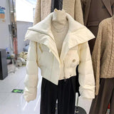 Women's Cotton-padded Jacket Winter Short Loose Thick
