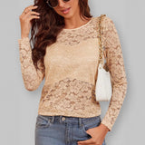 Sexy Personality Slim Fit Long Sleeve Bottoming Shirt Top