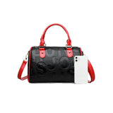 Authentic Leather Tactile Feel Large-capacity Crossbody Bag