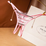 Lace Panties Ladies Low Waist Transparent