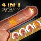 Remote Realistic Dildo Thrusting  Heating Roating  Toys For Women Men