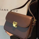 High-grade Women's Niche Texture One-shoulder Underarm Small Square Bag