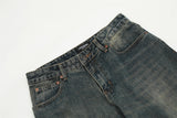 Vintage Washed Skinny Jeans For Men
