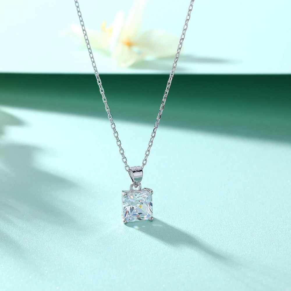5 Silver Necklace Jewelry Suit Female European And American