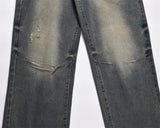 American Retro Washed Jeans For Men