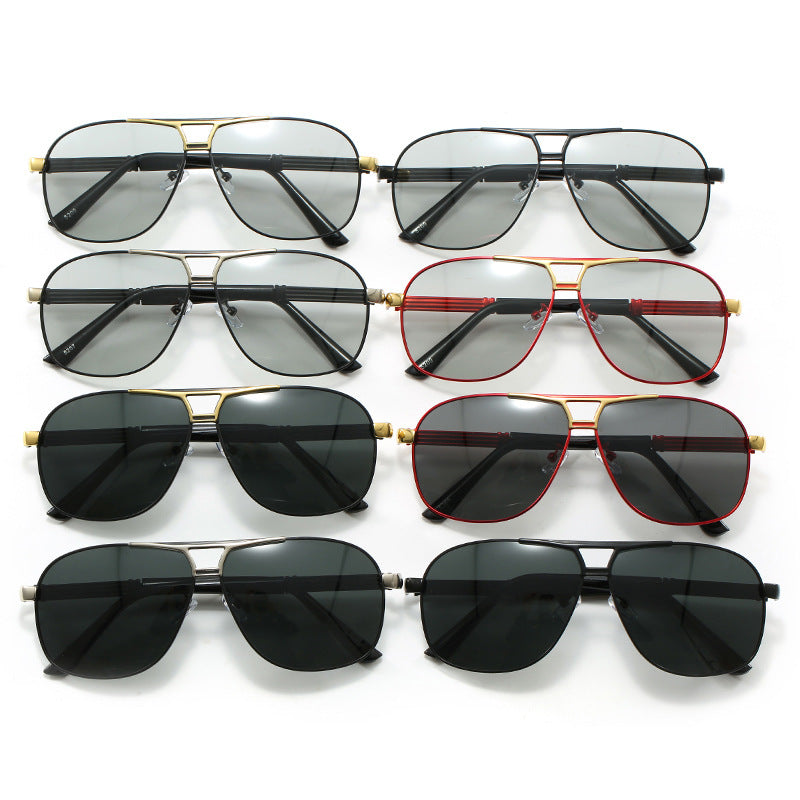 Men's Polarized Day And Night UV Protection Advanced Sense Color Changing Sunglasses