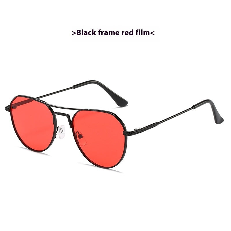European And American Fashion Retro Metal UV Sun Glasses