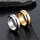 Glossy Ring Electroplated Men's And Women's Personality