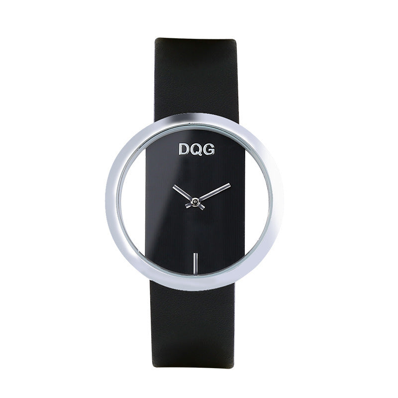 Transparent Cutout Personality Couple's Watch